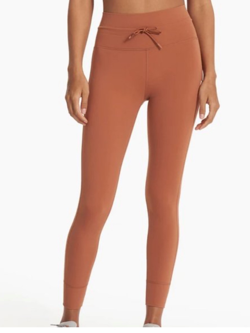 Vuori Copper Rust High-Waist Drawstring Daily Leggings size XS